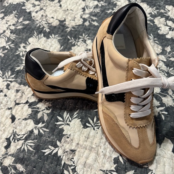 Dolce Vita B.ntcd Sneakers Tan Multi Nylon - Picture 3 of 8